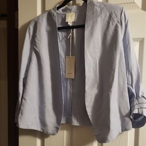 3 for $15 Joie Blazer light blue Size L